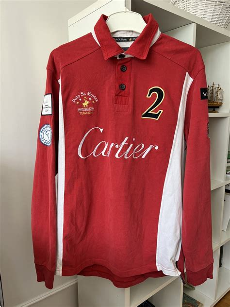 Vintage Vintage Cartier St.Moritz Rugby Polo Shirt 